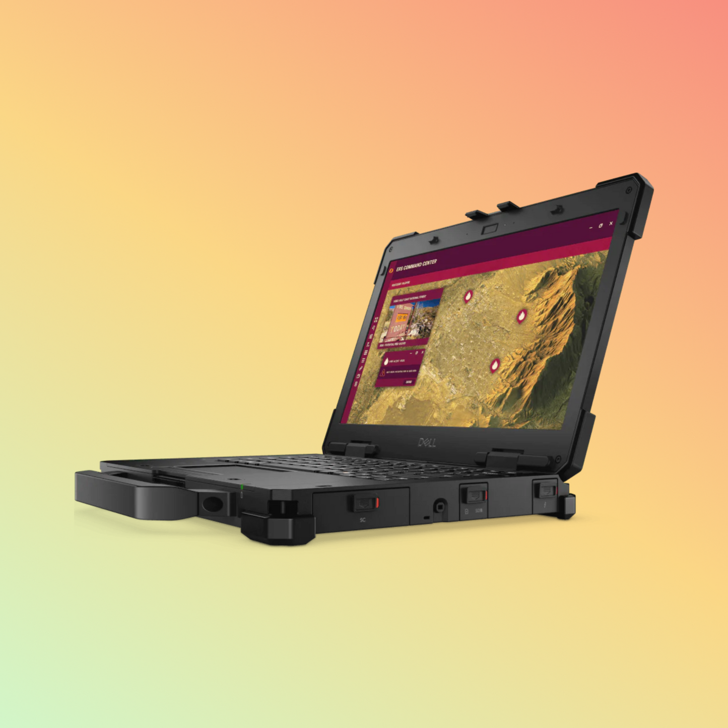 Dell Pro Rugged 13, Fully-Rugged, AI-Powered, Intel Core Ultra 5 135U