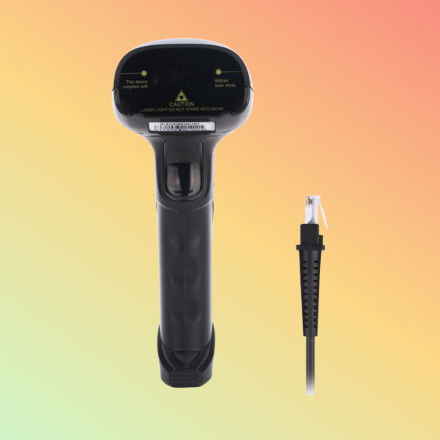 Everycom BS1000-LSR Wired 1D Laser Barcode Scanner