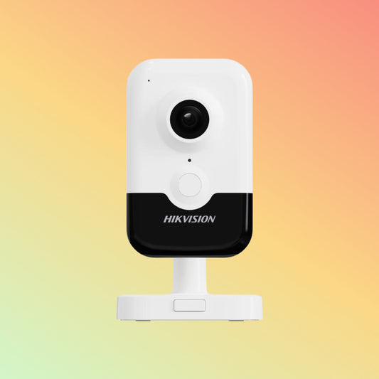 Hikvision DS-2CD2423G2-IW (W) 2 MP Indoor Audio Fixed Human Body Detection Cube Network Camera