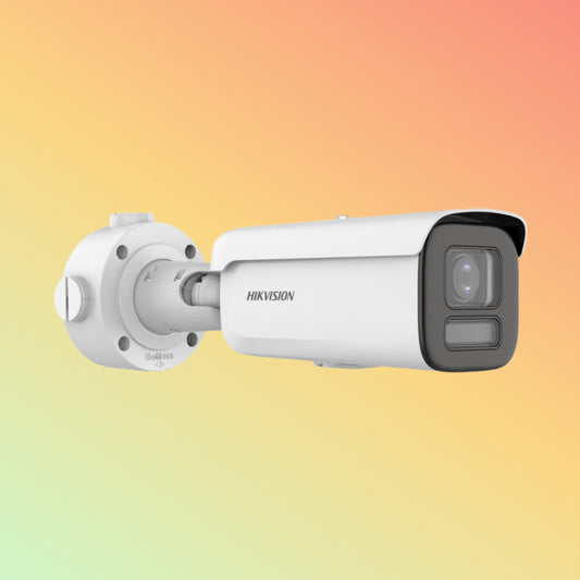 Hikvision DS-2CD3647G3-LIZSU(Y)/SL 4 MP Dual Illumination Strobe Light and Audible Warning Motorized Varifocal Bullet Network Camera
