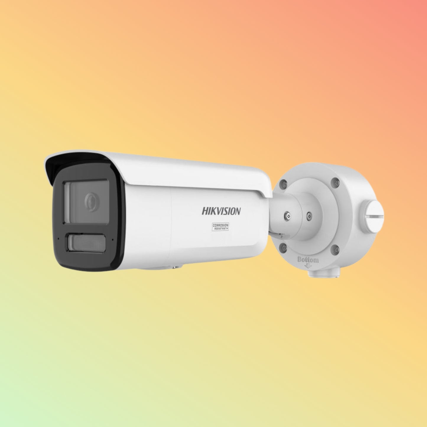 Hikvision DS-2CD3T66G3-LISU/SL(Y) 6 MP AcuSense Strobe Light and Audible Warning Fixed Bullet Network Camera