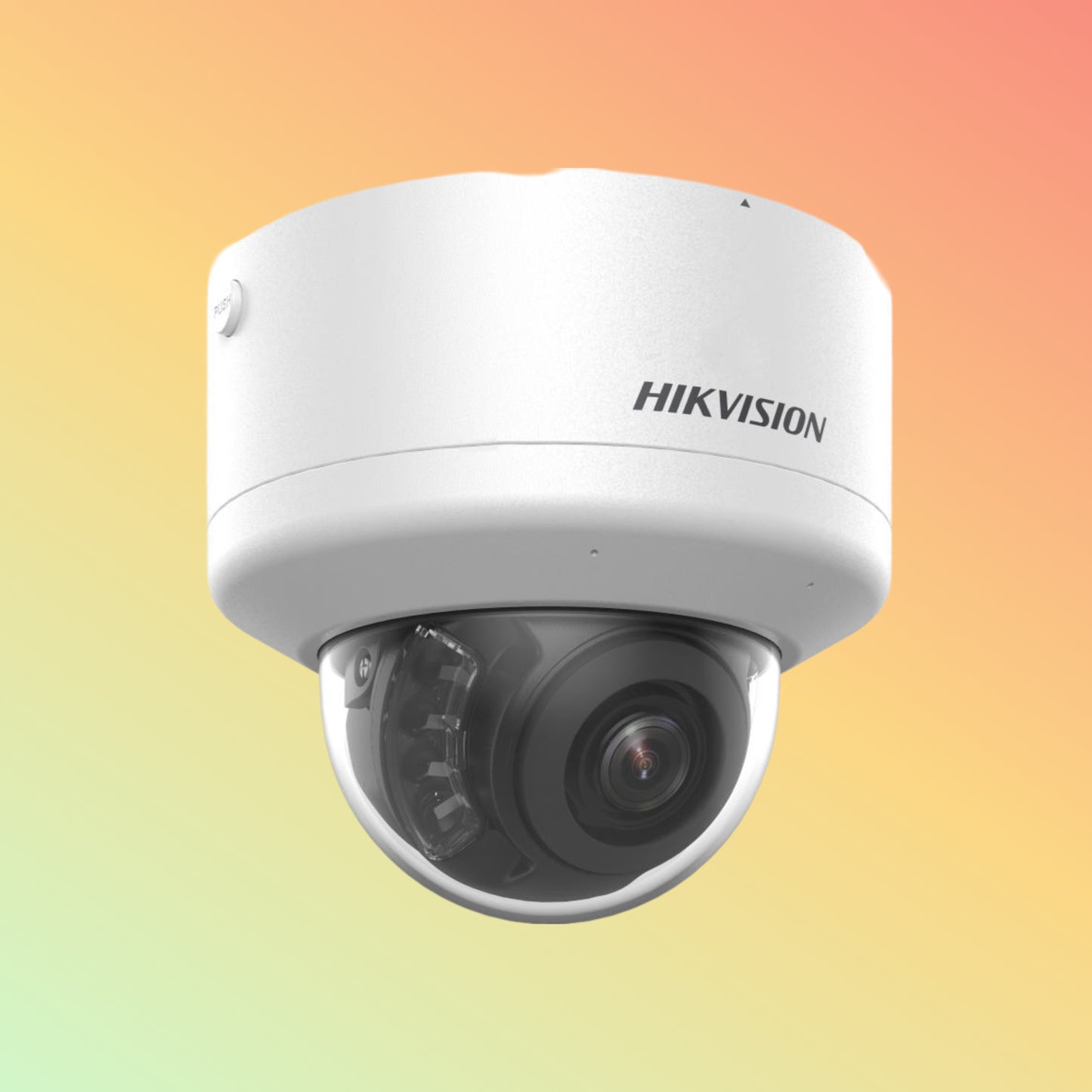 Hikvision DS-2CD3746G2HT 4MP Smart Dome Cam with Strobe & Audio