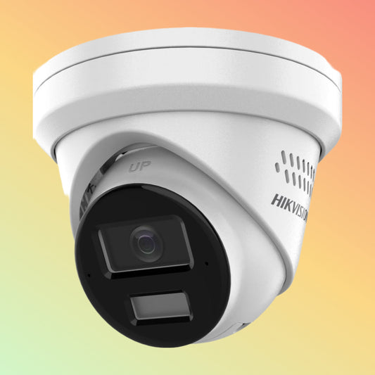 Hikvision DS-2CD2363G2-LI2U/S(L)(RB) 6 MP Acusense Strobe Light and Audible Warning & Smart Hybrid Light Fixed Turret Network Camera