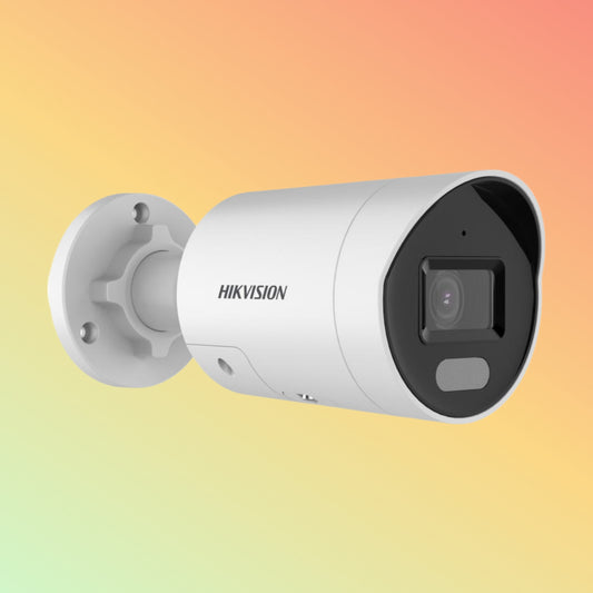 Hikvision DS-2CD2047G2H-LIU 4 MP Smart Hybrid Light with ColorVu Fixed Mini Bullet Network Camera