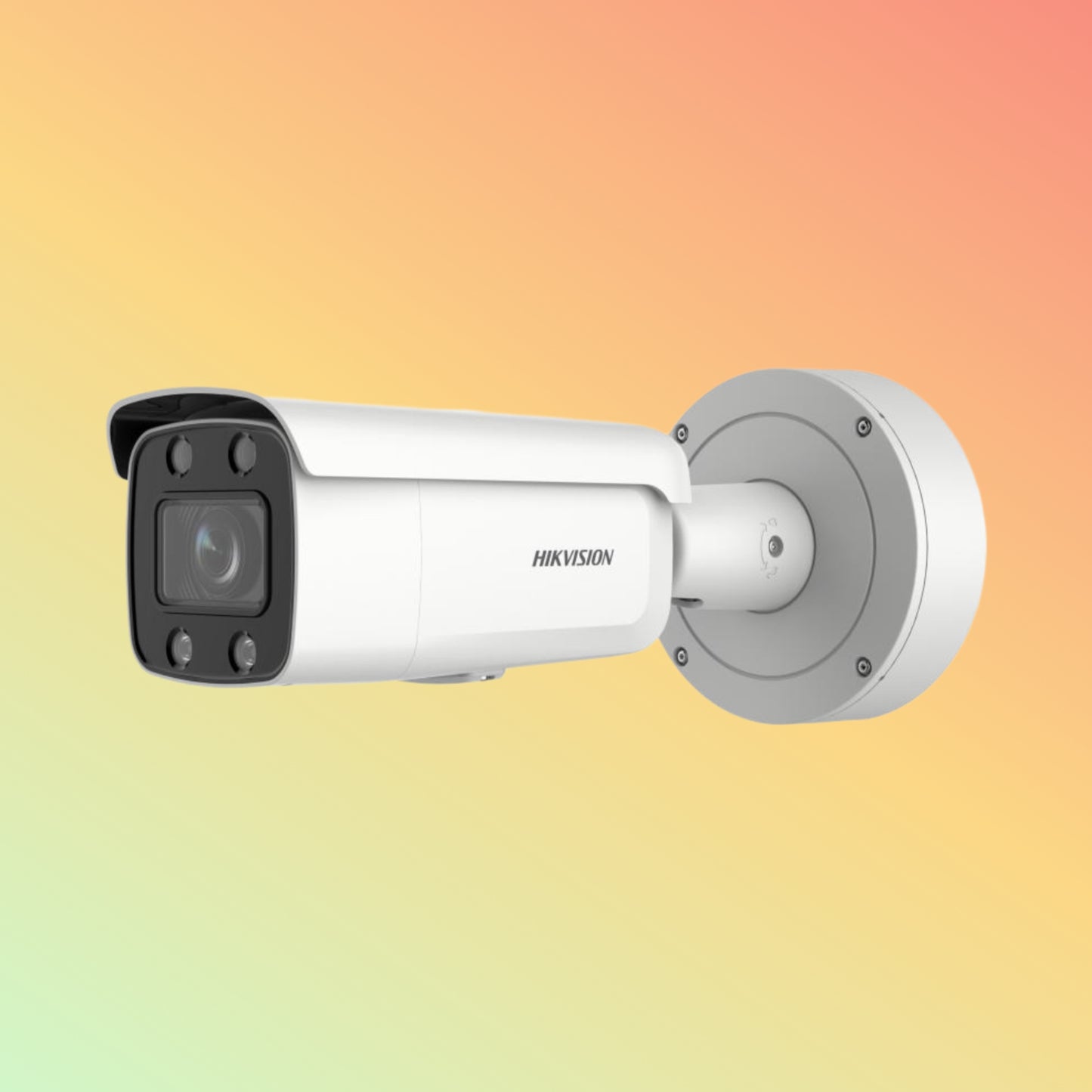 Hikvision DS-2CD2T87G2-LSU/SL 8 MP ColorVu Strobe Light and Audible Warning Fixed Bullet Network Camera