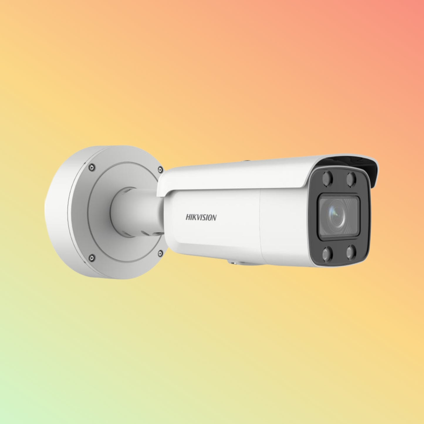Hikvision DS-2CD2T87G2-LSU/SL 8 MP ColorVu Strobe Light and Audible Warning Fixed Bullet Network Camera