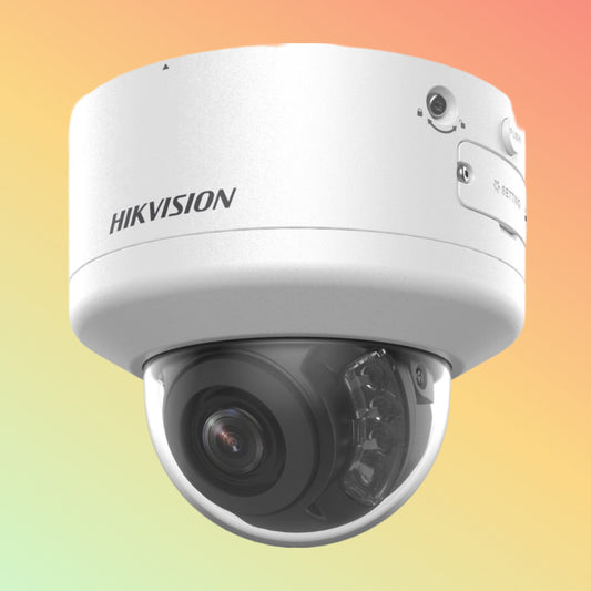 Hikvision DS-2CD2747G2H-LIPTRZS 4 MP Smart Hybrid Light with ColorVu Motorized PTRZ Varifocal Dome Network Camera
