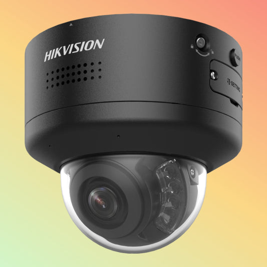 Hikvision DS-2CD2747G2H-LIPTRZS2U/S(L)(RB) 4 MP Smart Hybrid Light with ColorVu Motorized PTRZ Varifocal Dome Network Camera
