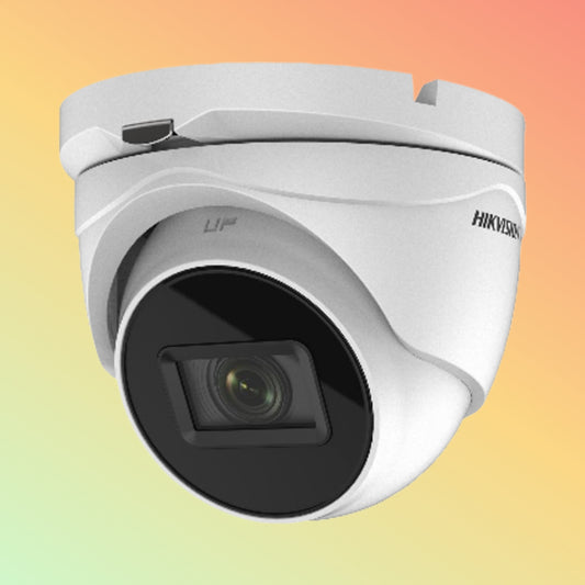 Hikvision DS-2CE79H8T-AIT3ZF 5 MP Ultra Low Light Motorized Varifocal Turret Camera