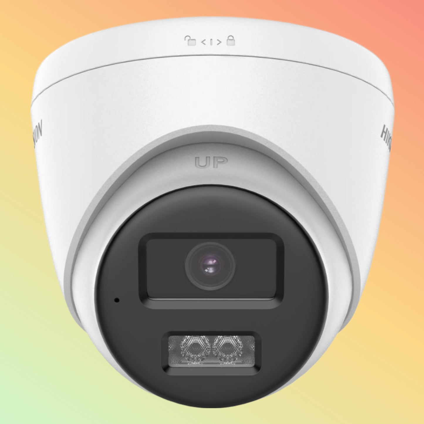 Hikvision DS-2CE78D0T-LXTS/A 2MP Two Way Audio & Siren Fixed Turret Camera
