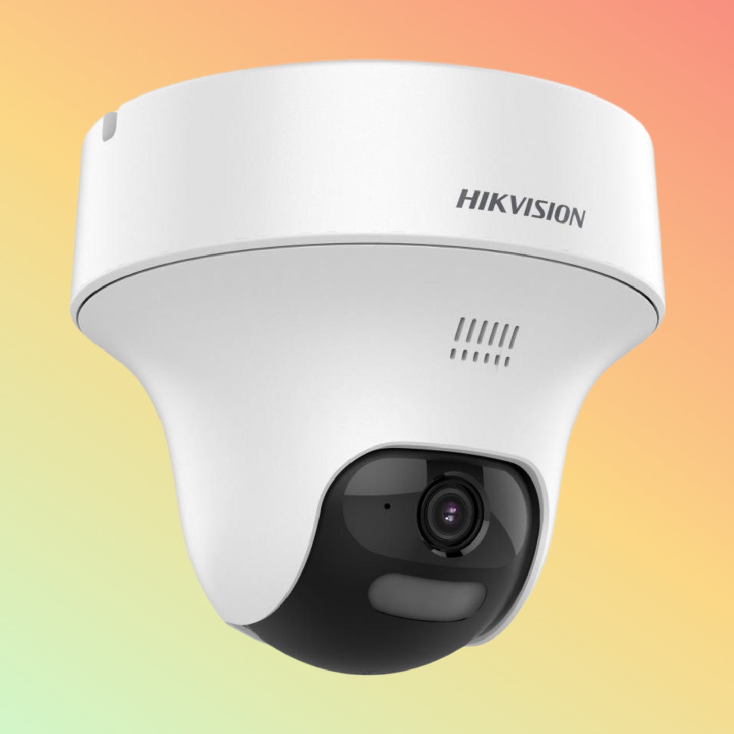 Hikvision DS-2CE70K0T-PTLXTS 3K Two Way Audio & Siren Fixed Bullet PT Turret