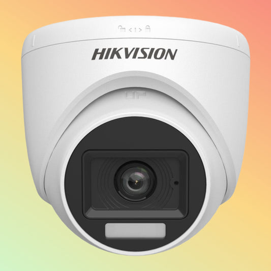 Hikvision DS-2CE76K0T-LPFS 3K Smart Hybrid Light Audio Indoor Fixed Turret Camera