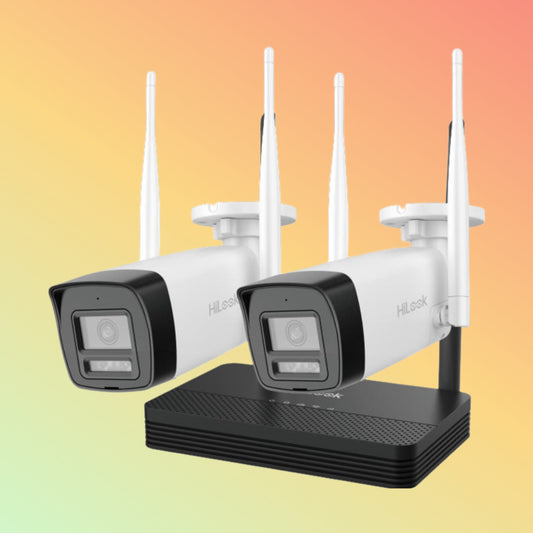 Hikvision IKS-2042BH-PH/W HiLook 2MP H.265 TWO bullet WiFi NVS Kit