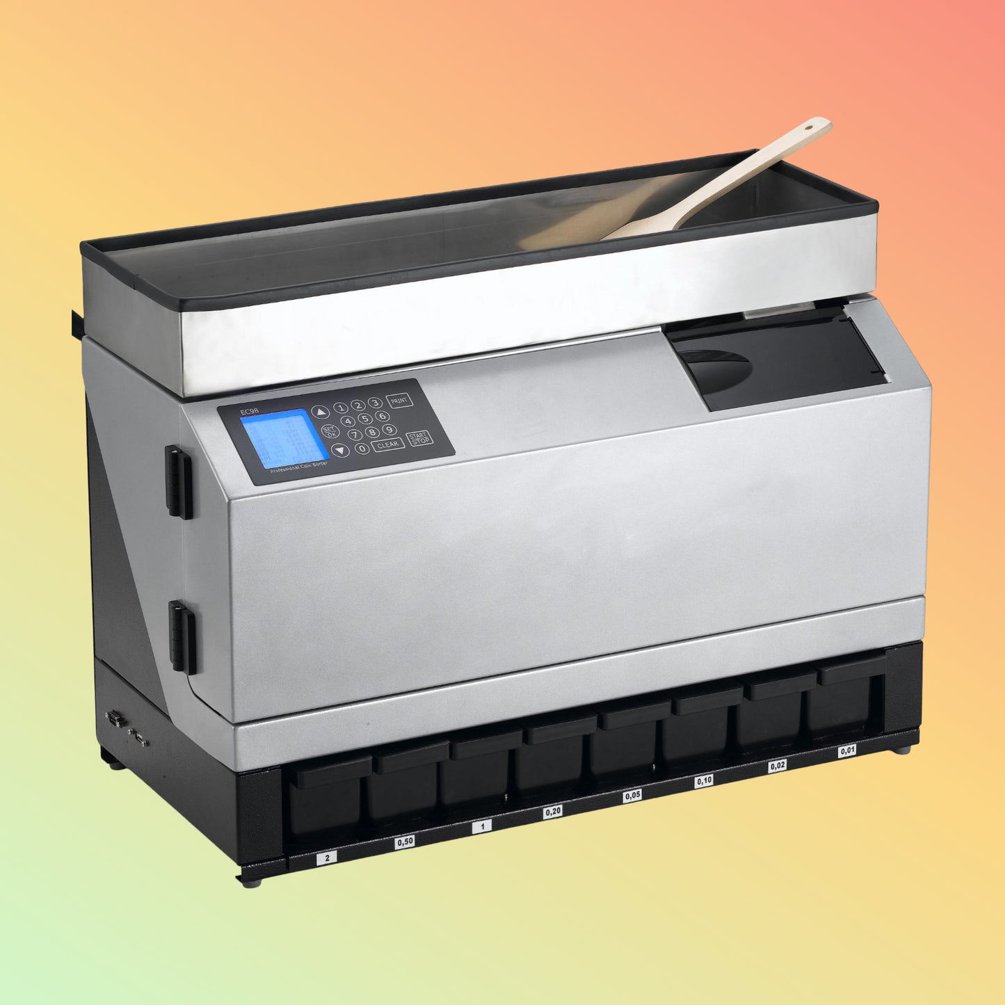 EasyCount EC98 Professional High Speed Coin Counter and Sorter