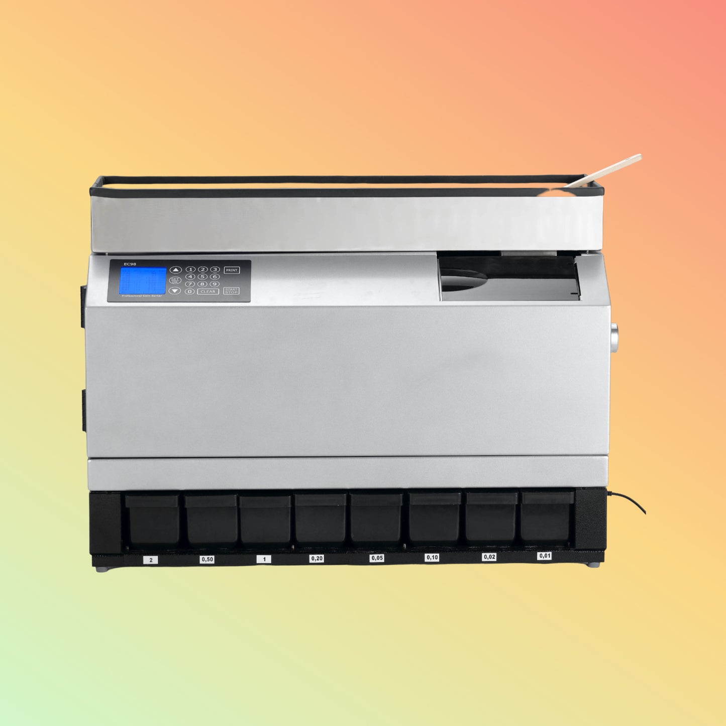 EasyCount EC98 Professional High Speed Coin Counter and Sorter
