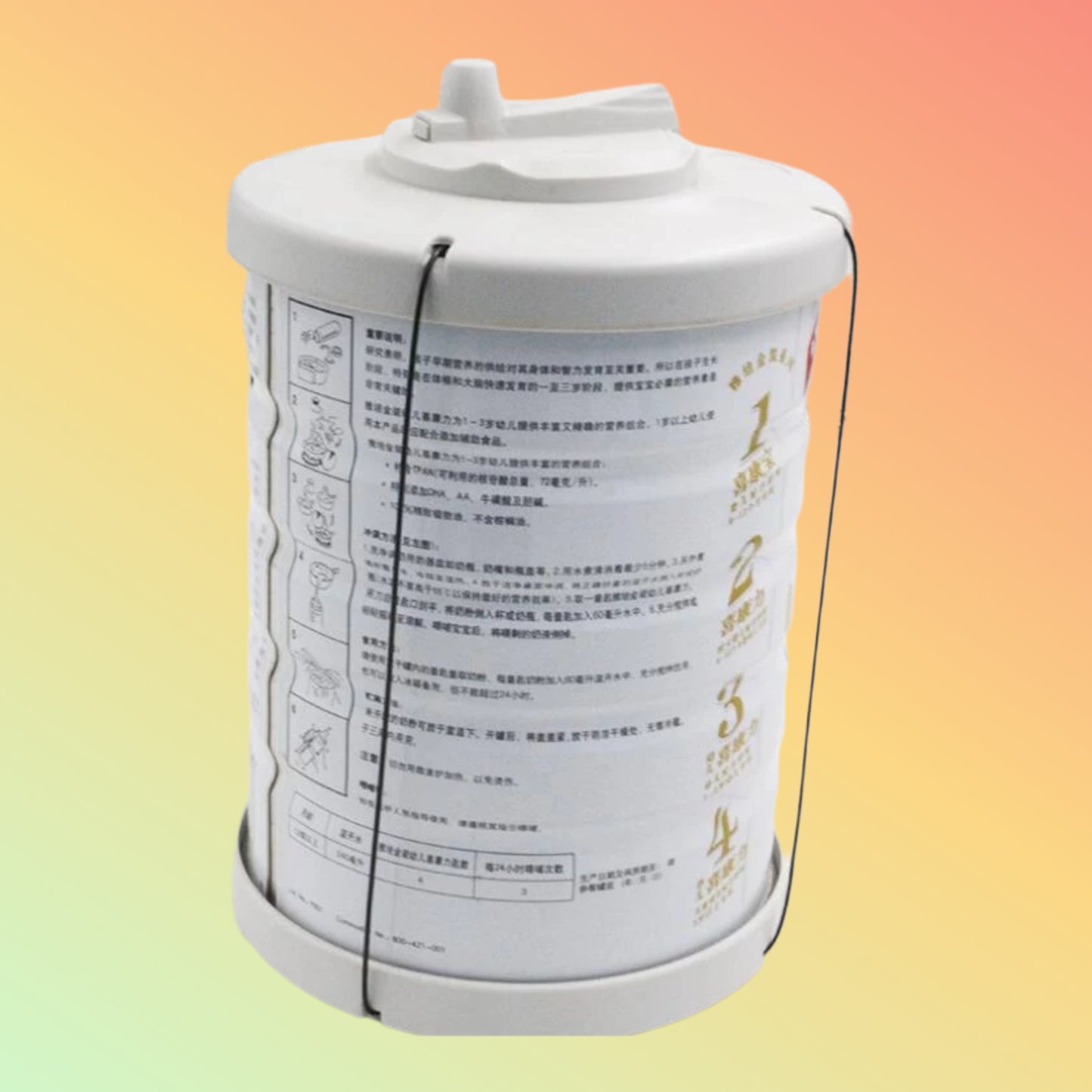 Epowsens BT020 8.2Mhz 58KHz two frequency optional anti theft milk can top tag