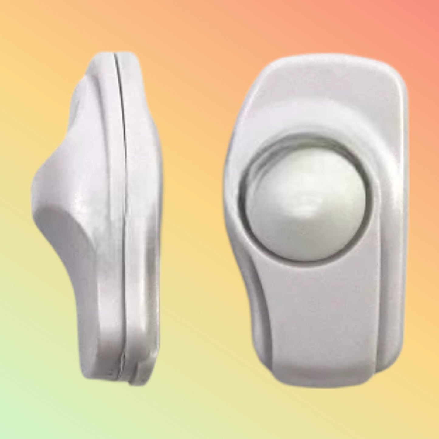 Epowsens HT031 AM Mini steel plate lock security super anti theft hard tag for clothing store