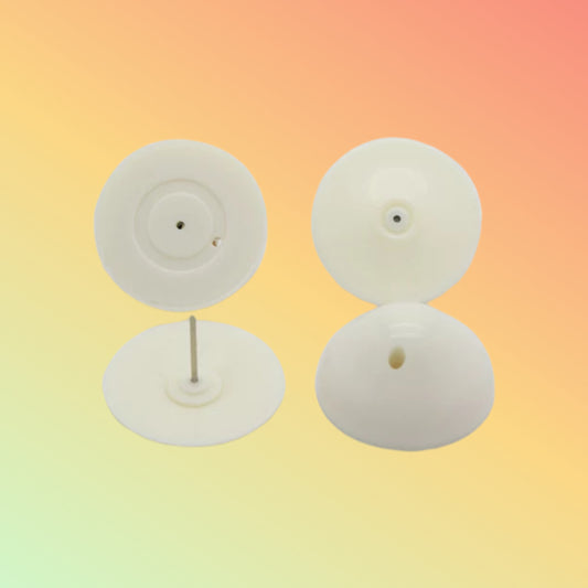 Epowsens HT014 Clothing small round alarm RF security anti theft hard tag for apparel store