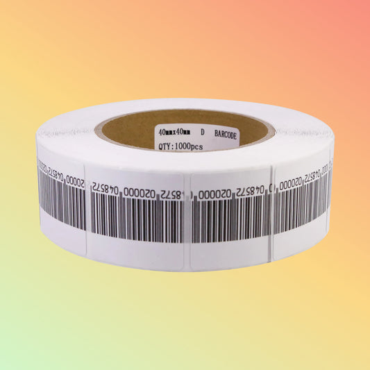 Epowsens RF4040 EAS security anti theft 8.2MHz RF soft adhesive label 40x40mm
