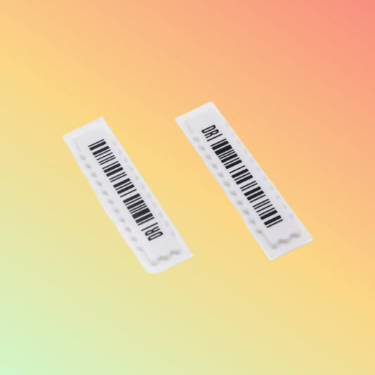 Epowsens AM007 wavy edge AM label barcode white 58KHz