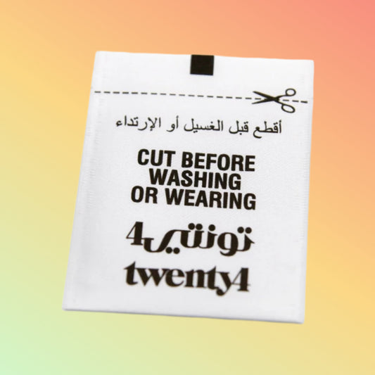 Epowsens Factory wholesale 40x58mm EAS 8.2mhz clothing rf sew label