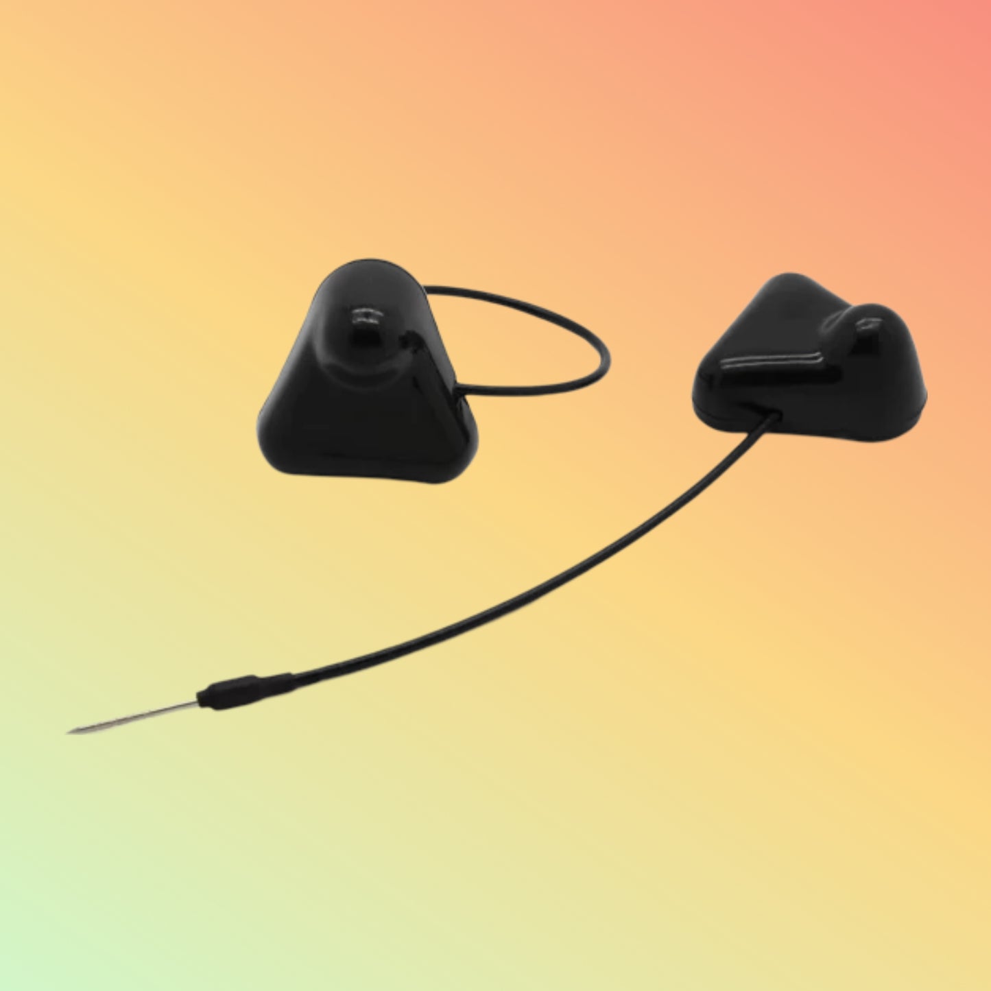 Epowsens EAS Small Triangle Security Tag with Lanyard