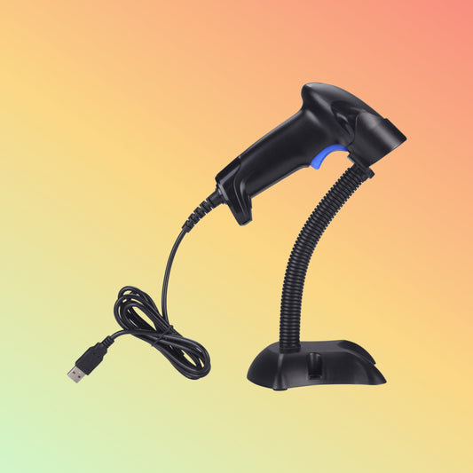 Ibocode 1D Laser Bar Code Reader USB Wired Wireless Bluetooth Handheld Barcode Scanner