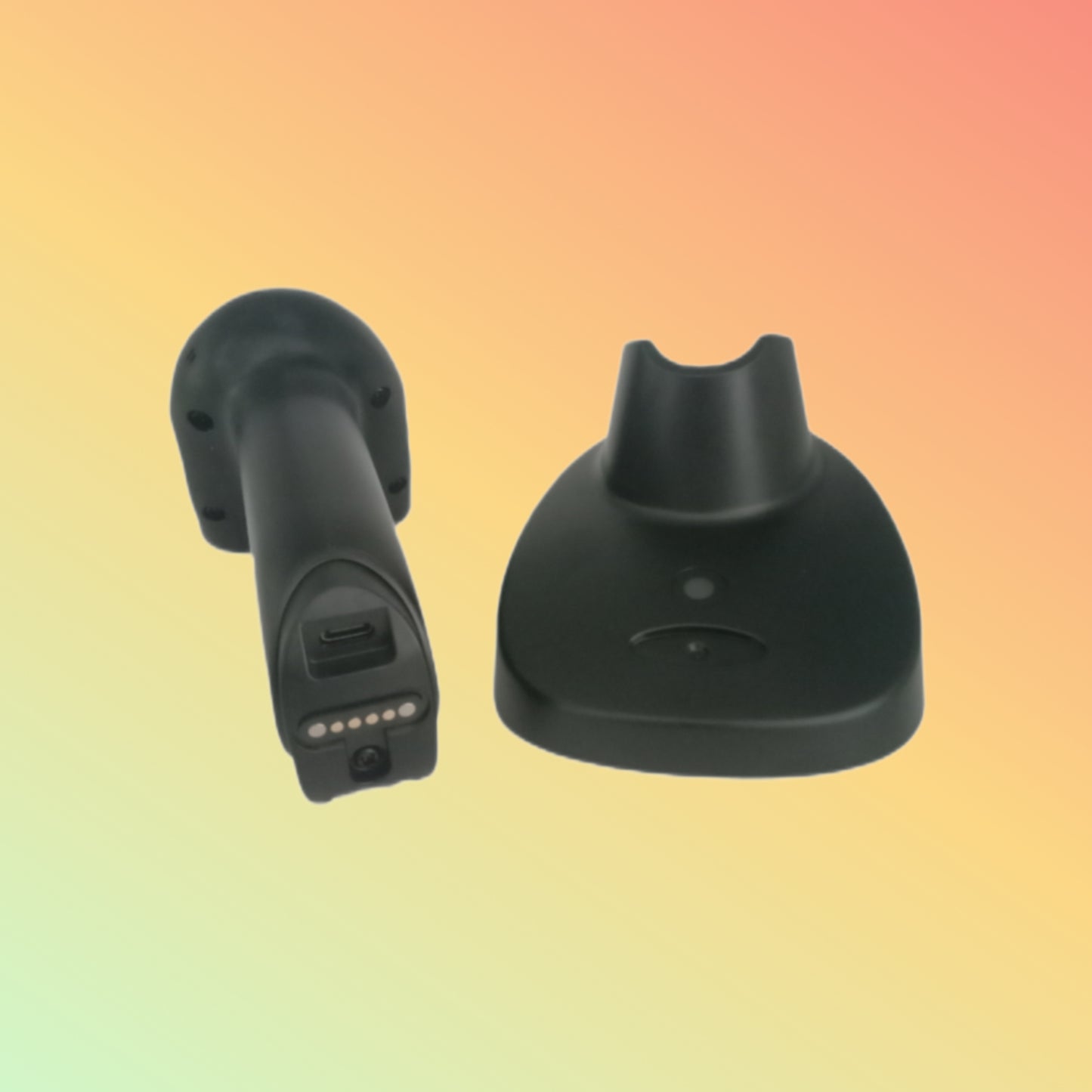 Ibocode QuickScan 1D/2D Wireless Barcode Scanner with Base