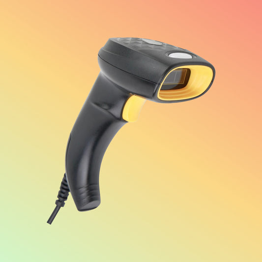 Ibocode 1D 2D QR Code Reader USB Wired Wireless Handheld Barcode Scanner