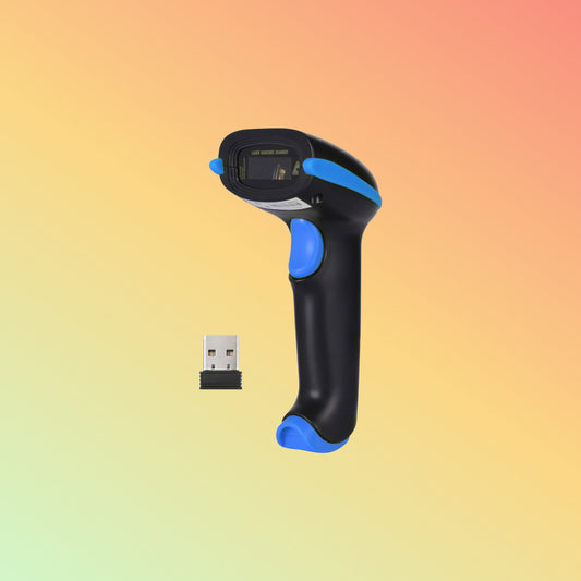 Ibocode POS Scanner, USB, Bluetooth, Wired/Wireless 2.4G, Handheld 1D/2D QR