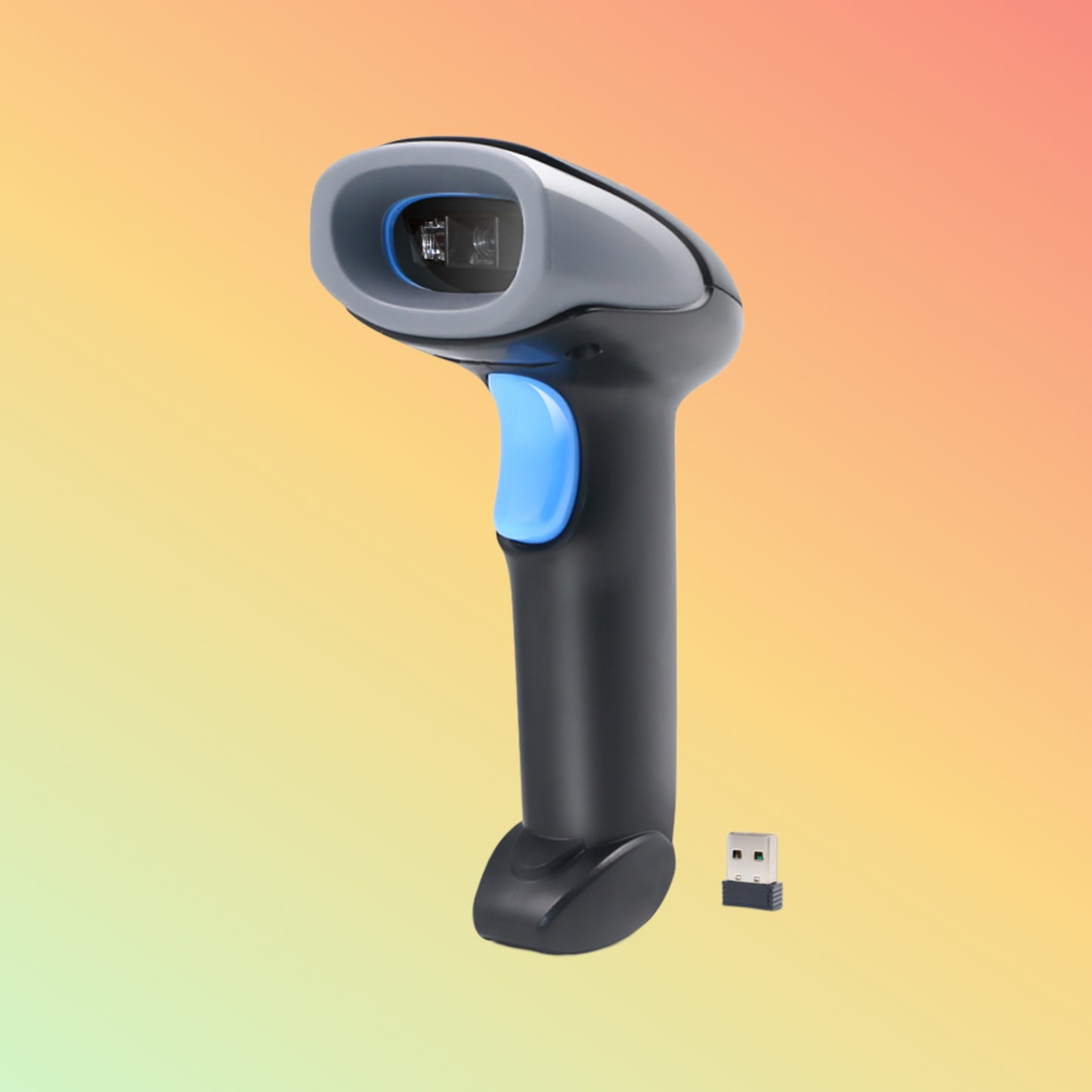 Ibocode QR Code Scanner: Wired/Wireless 1D 2D with 2.4G Receiver