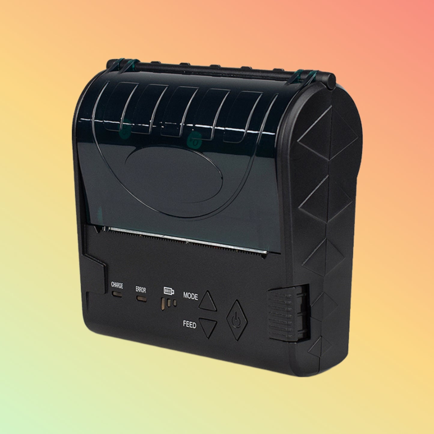 Ibocode Portable Bill Printer USB Bluetooth Auto Cutter 3-Inch 80mm Mini Thermal Receipt Printer