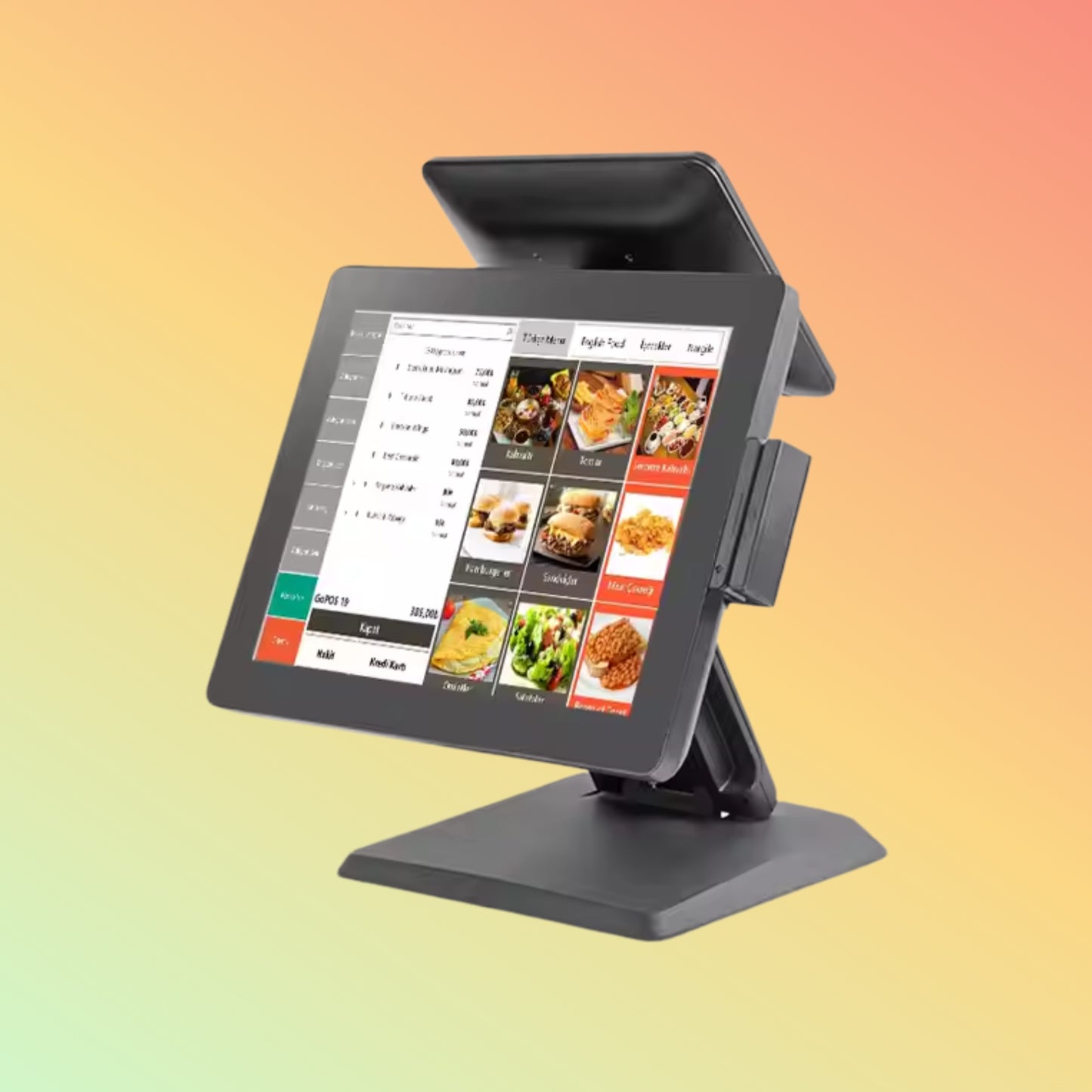 Geesung 15 Inch All Aluminum Alloy Windows Touch POS System