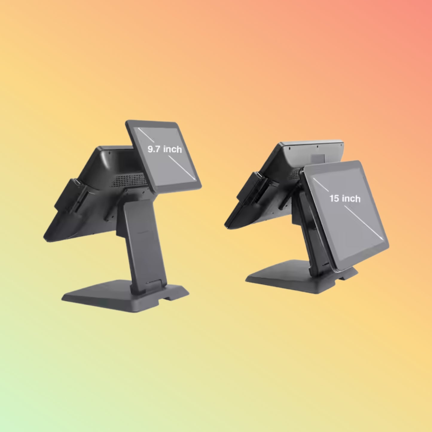 Geesung 15 Inch All Aluminum Alloy Windows Touch POS System