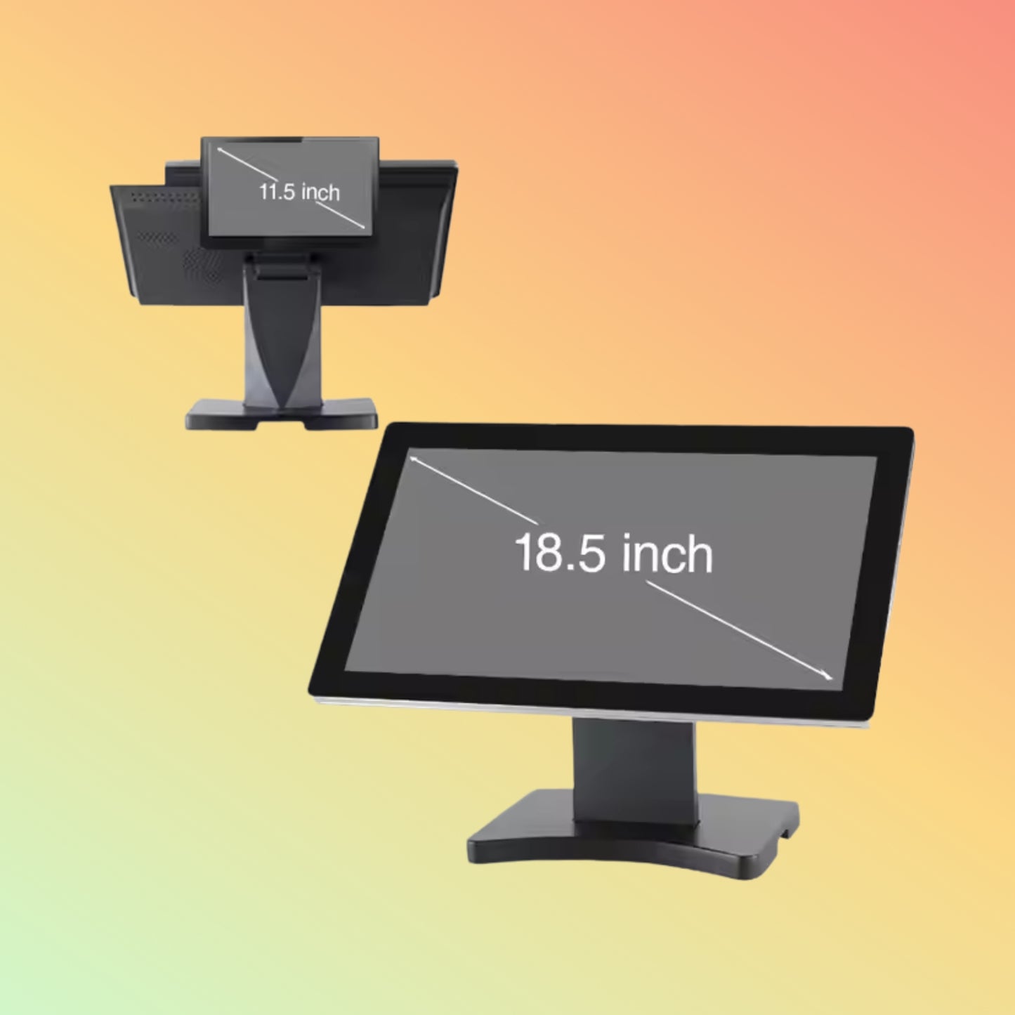 Geesung 18.5" Dual Screen Touch POS Terminal