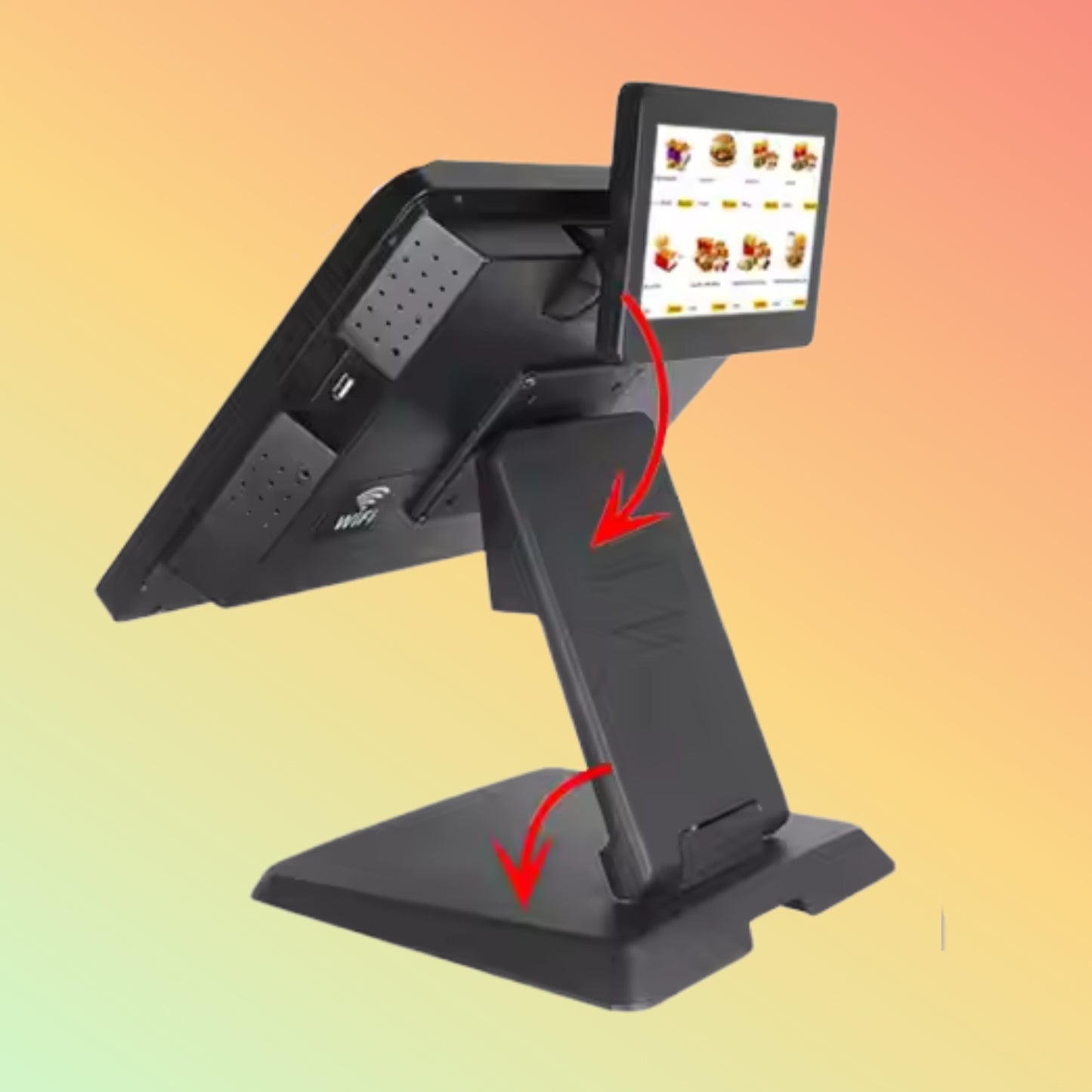 Geesung POS Terminal Touch Screen Machines One windows 10 Retail Epos