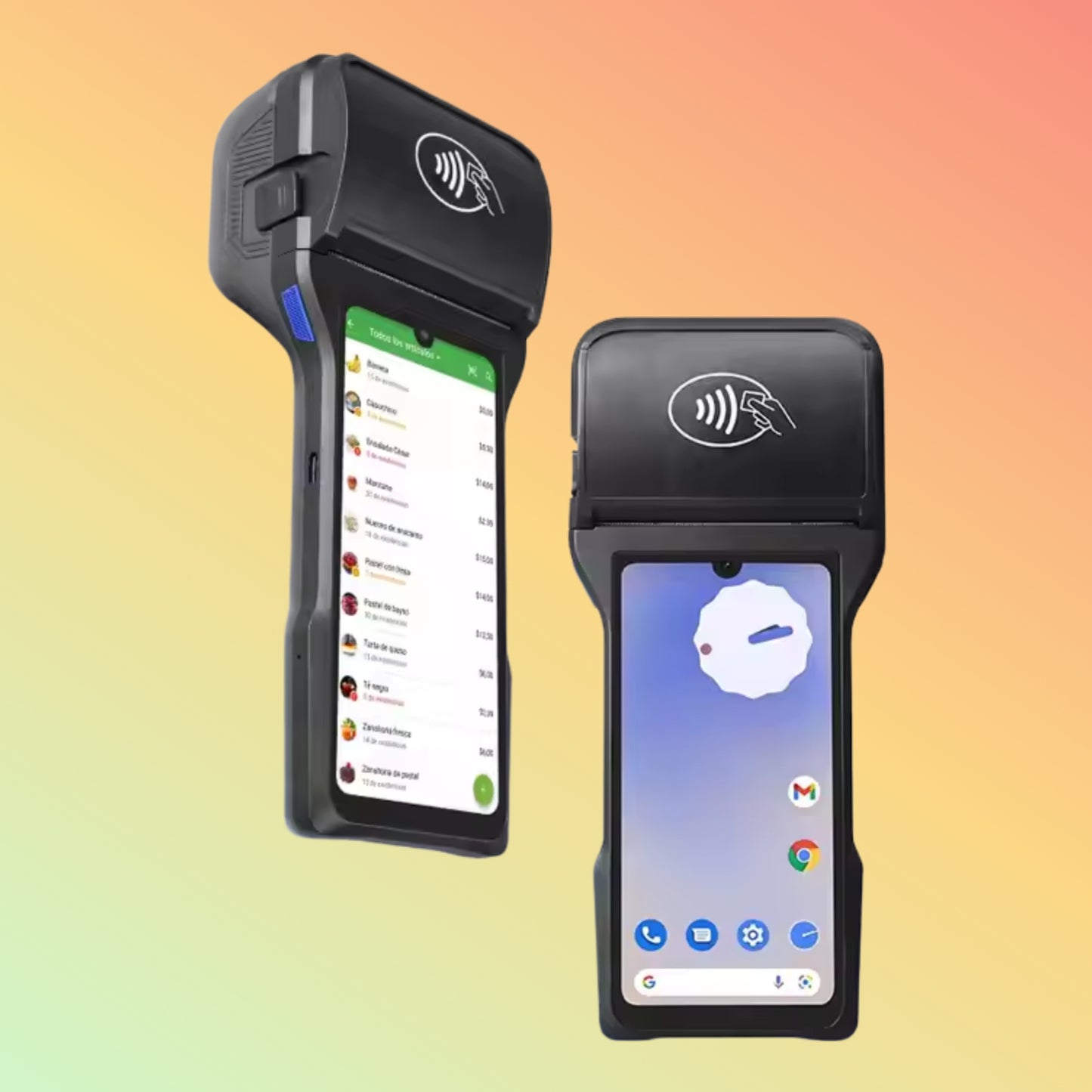 Geesung Smart All-in-One Handheld POS: Android 12.0 with NFC