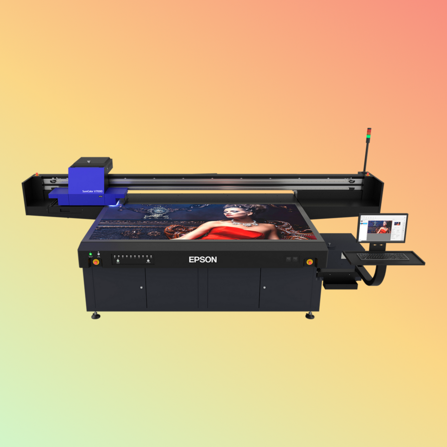 EPSON SureColor SC-V7000 UV Flatbed Printer