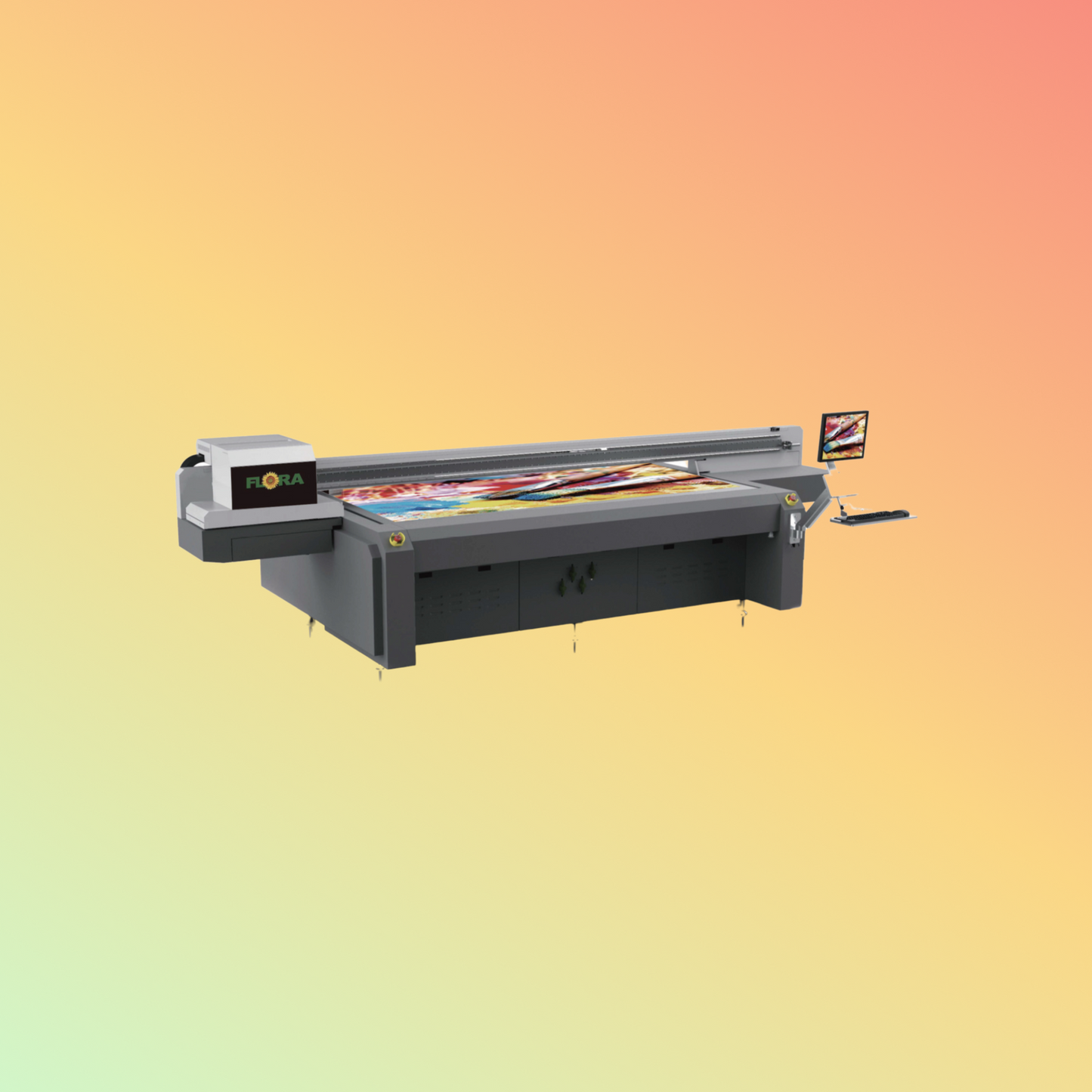 Flora X2512Pro/EP/G6 UV Flatbed Printer