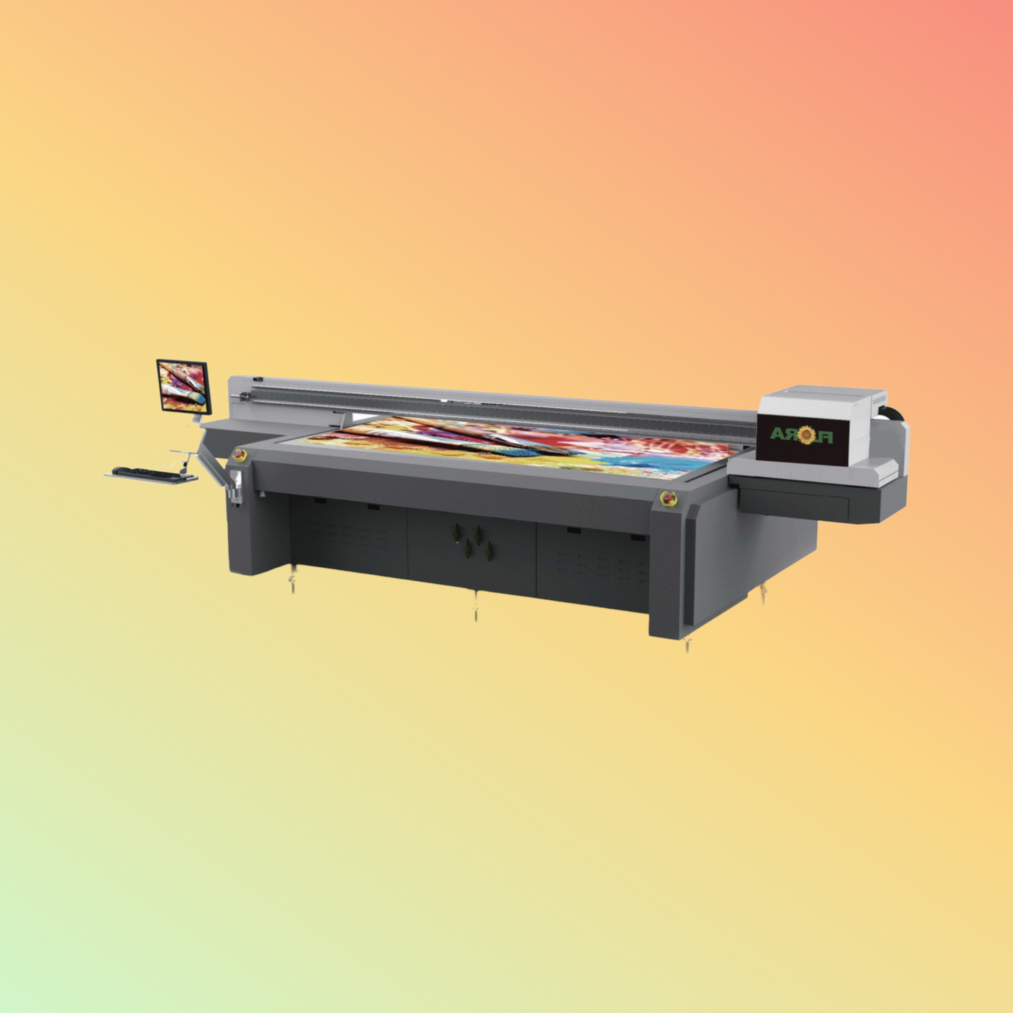 Flora X2512Pro/EP/G6 UV Flatbed Printer