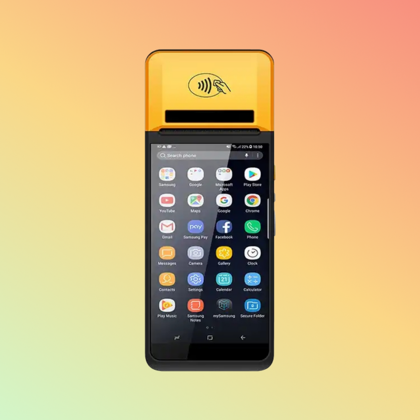 TOTALPOS NB55: 5.5/5.99" Full-Screen Android Terminal with Printer