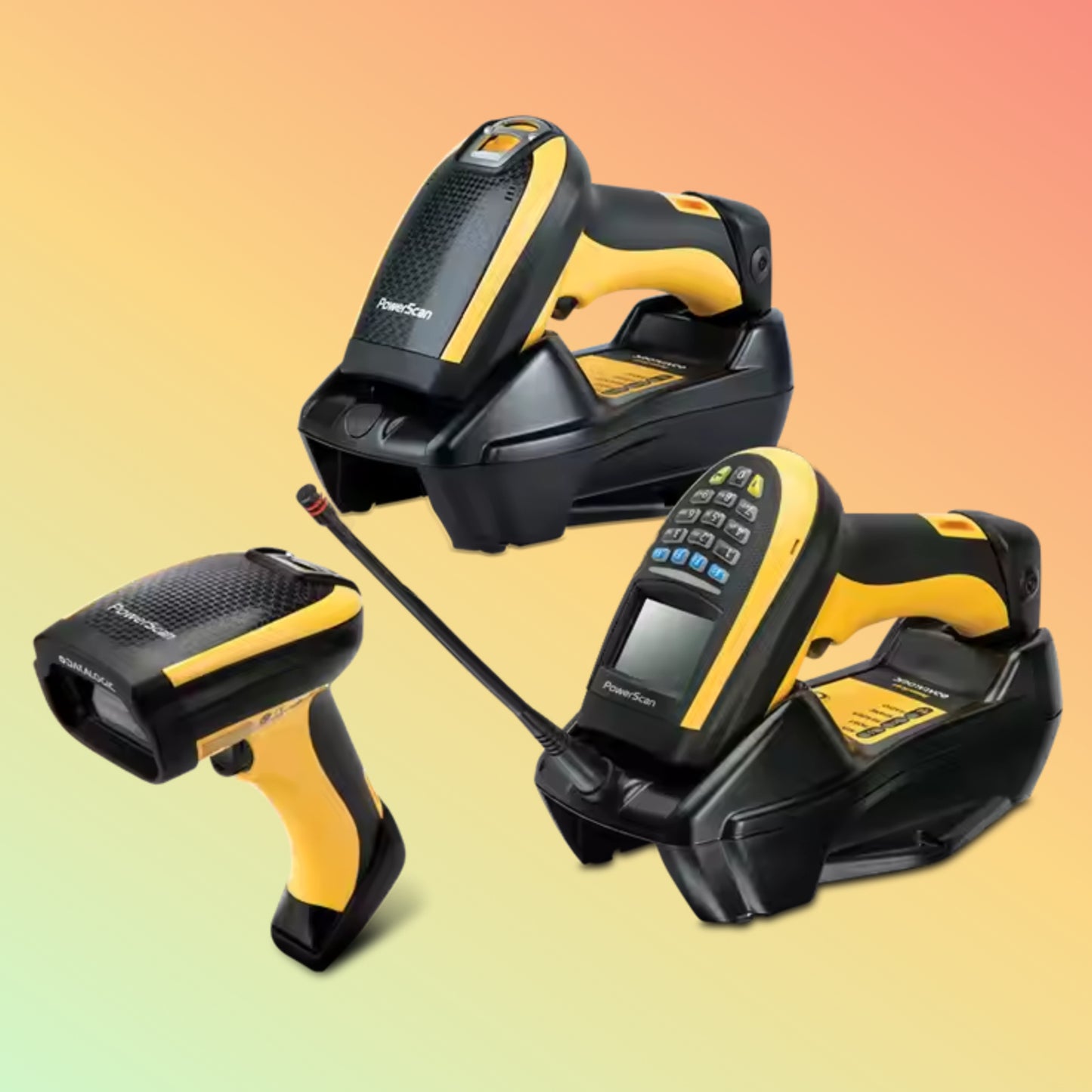Datalogic PowerScan 9300 PBT9300 Laser Wireless Barcode Scanner