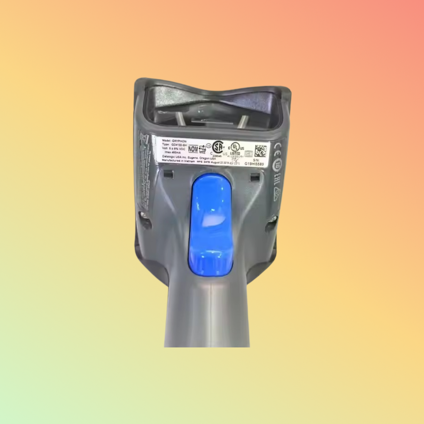 High-performance Datalogic Gryphon I GD4132, designed for rapid and accurate 1D barcode reading across multiple environments