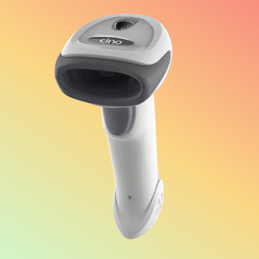 CINO Fuzzyscan A660 commercial barcode scanner with USB, excels in 2D and QR code scanning for retail and business