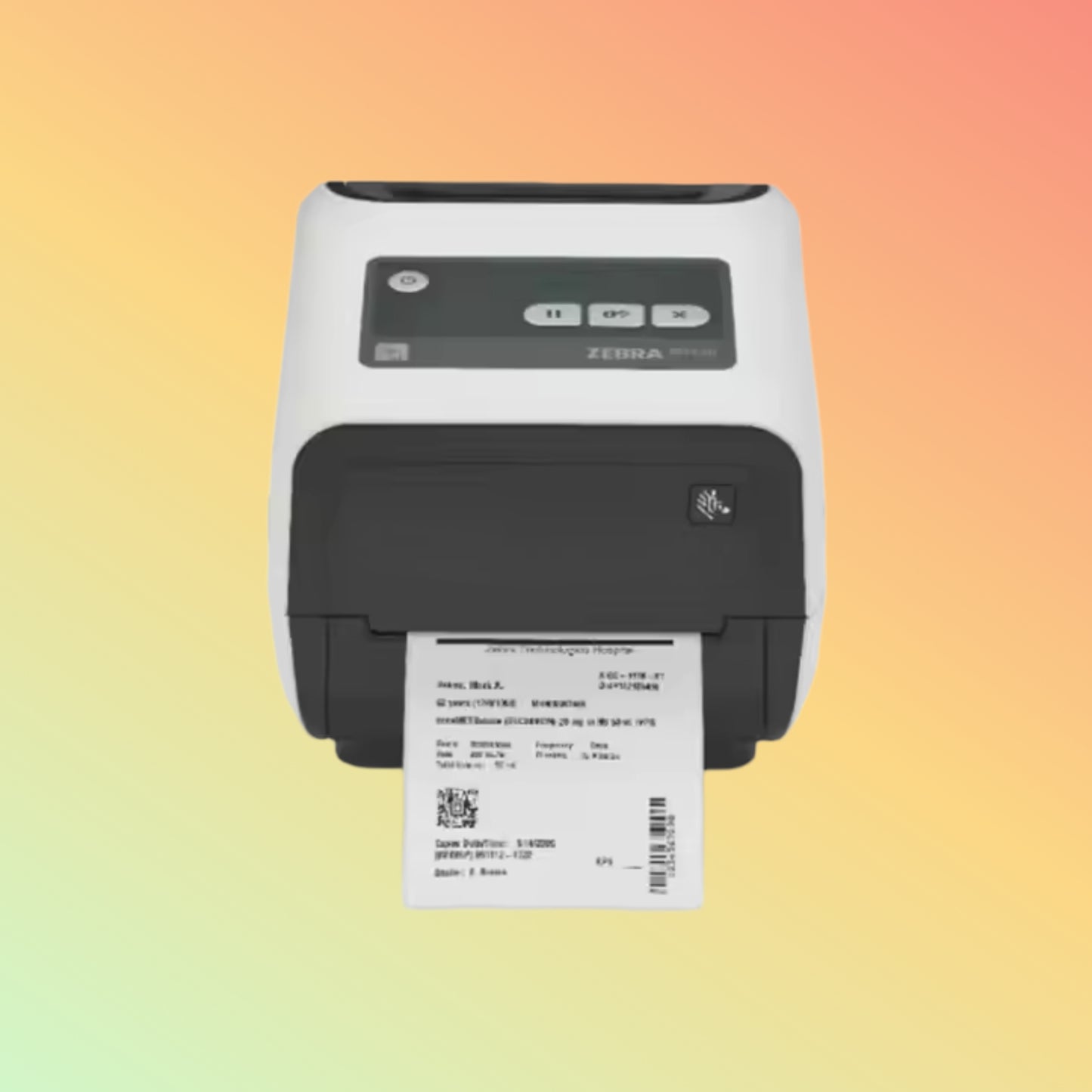 Zebra ZD420 hc Printer with Intelligent Time-saving Ribbon Cartridge