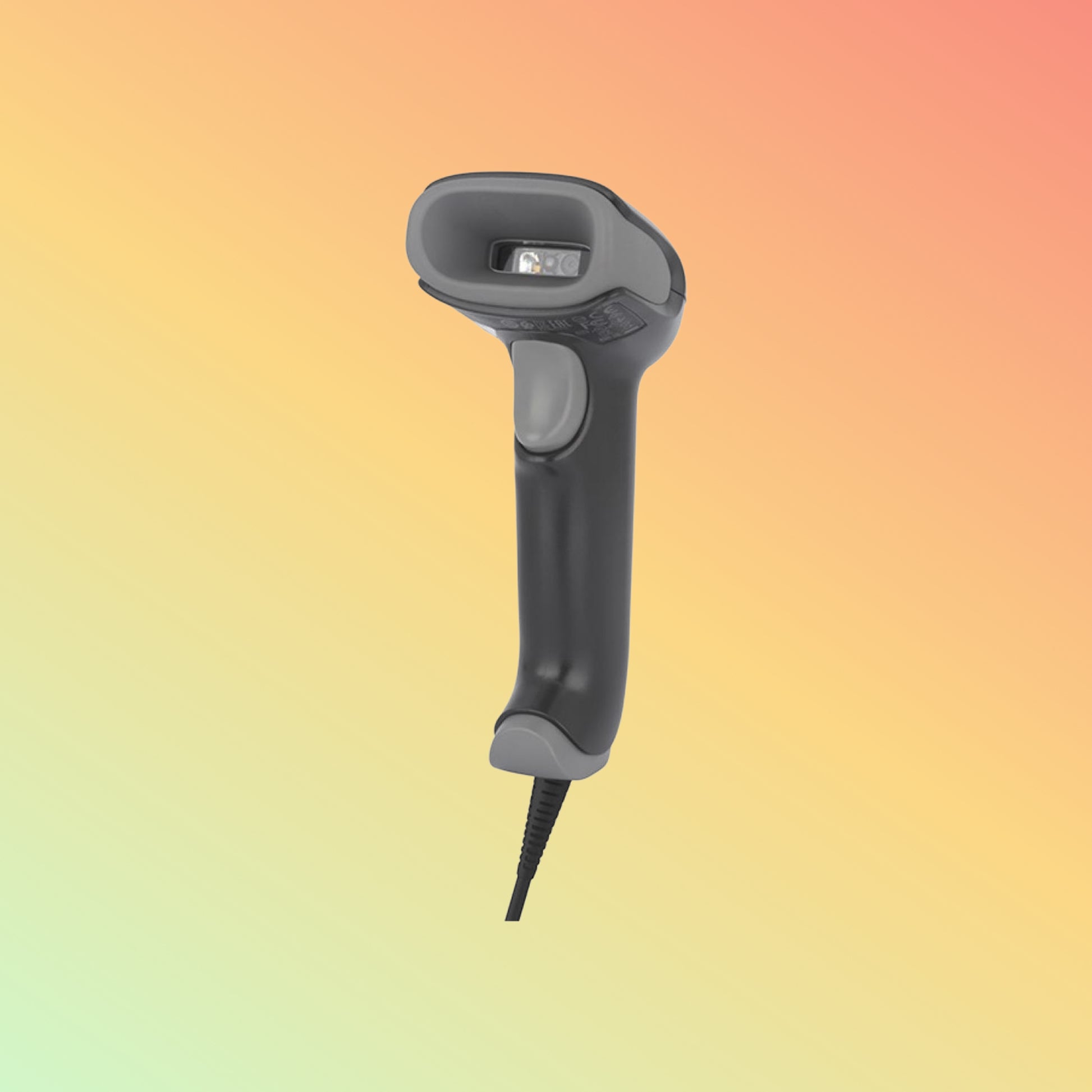 Robust Honeywell Voyager 1470g handheld scanner, features USB connectivity for reliable 1D/2D scanning.


