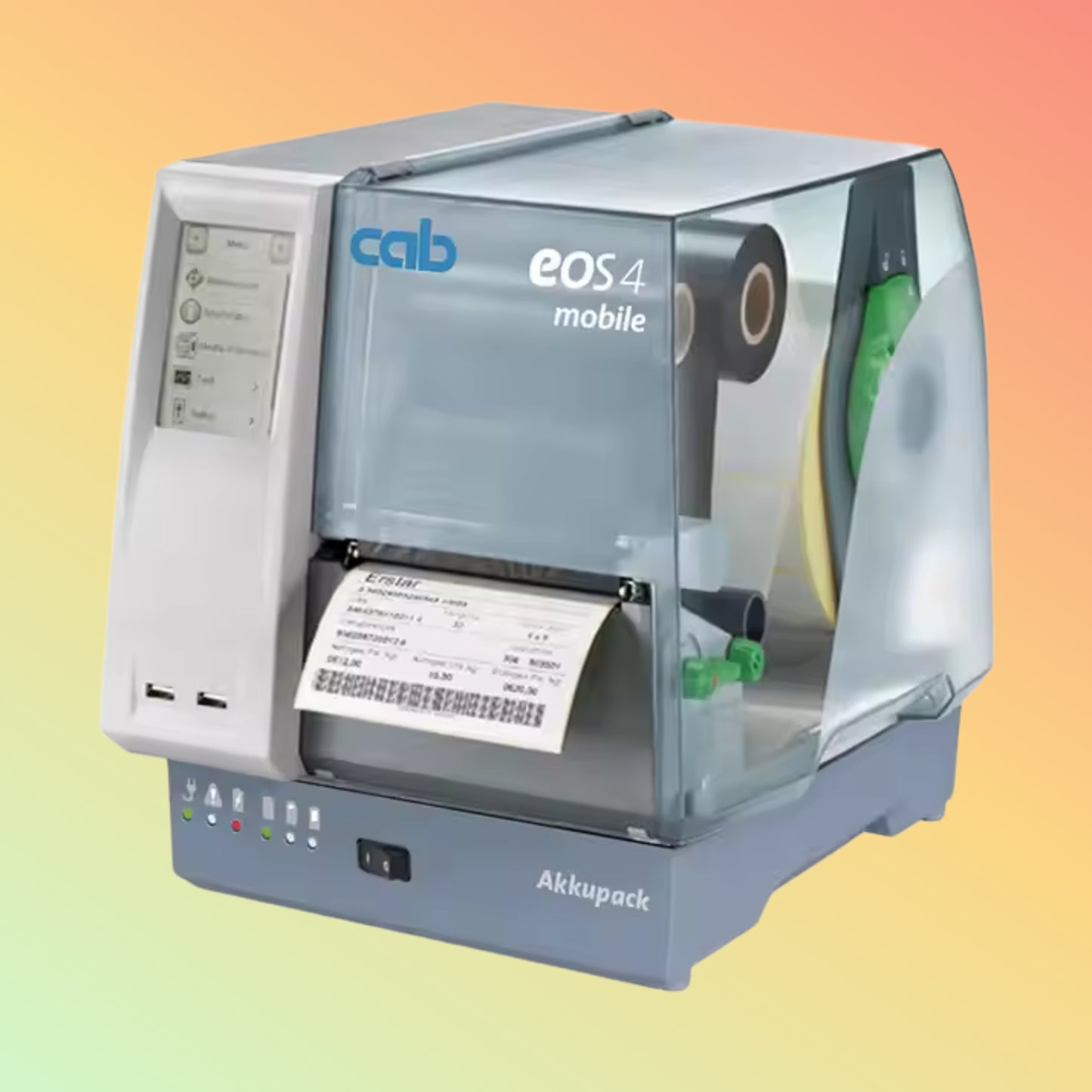 CAB EOS Series Combines All Functions of a Solid Label Printer