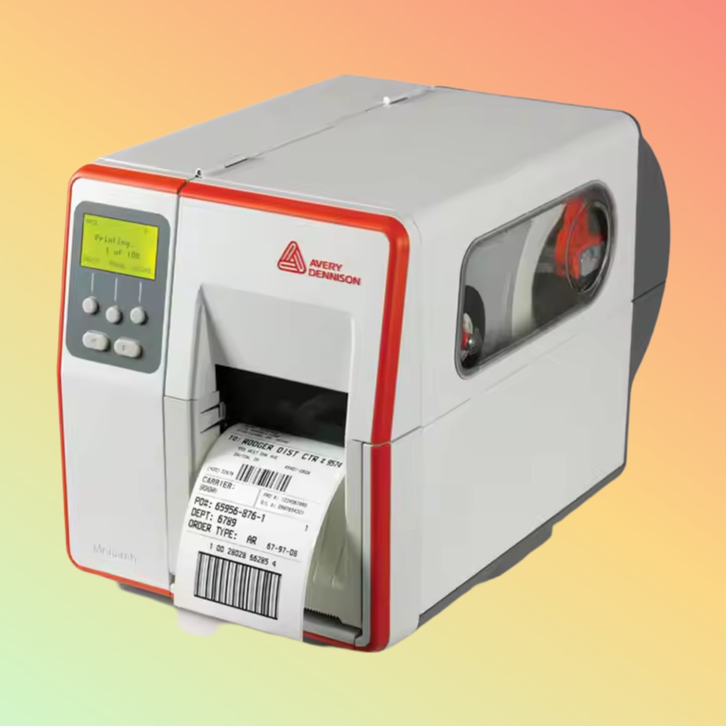 Avery Dennison Monarch Tabletop Printer ADTP1 Is a RFID Label Barcode Printer for Tag Printing