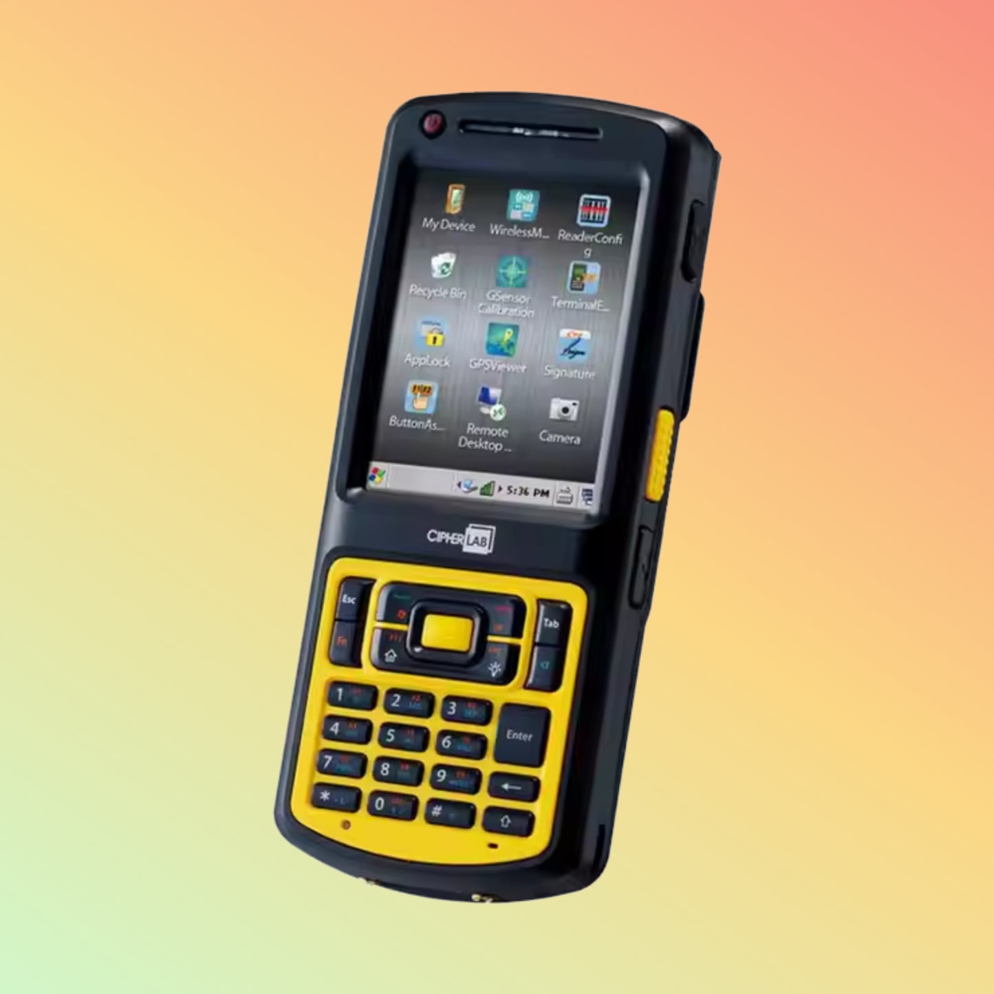 Cipherlab CP55 Series Wireless Industrial Mobile Computer RFID Reader