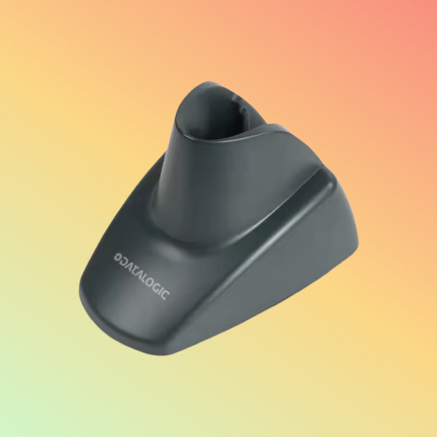 Robust Datalogic QuickScan QD2430 with stand, designed for reliable and stable 2D barcode scanning